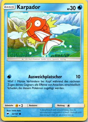 Karpador Exemplar 1,25 €