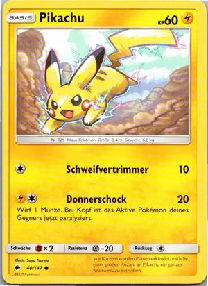 Pikachu Exemplar 3,95 €