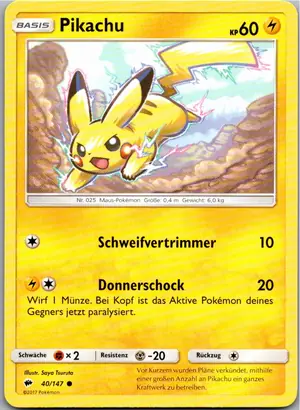 Pikachu Exemplar 3,95 €