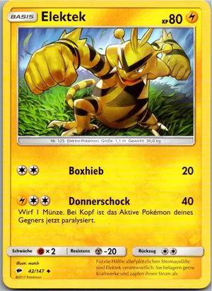 Elektek Exemplar 1,25 €