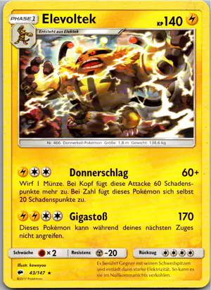Elevoltek Exemplar 1,25 €