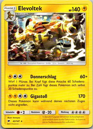 Elevoltek Exemplar 1,25 €