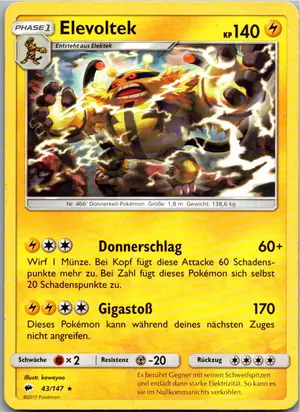 Elevoltek Exemplar 1,25 €