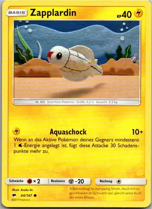 Zapplardin Exemplar 1,25 €