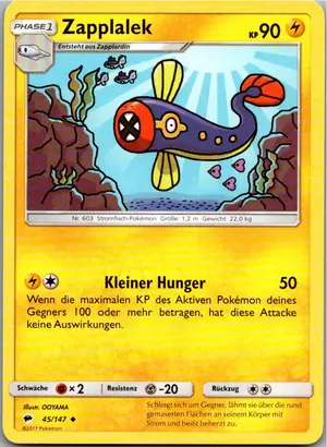 Zapplalek Exemplar 1,25 €