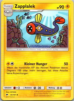 Zapplalek Exemplar 1,25 €