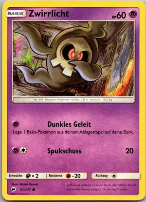 Zwirrlicht Exemplar 1,25 €