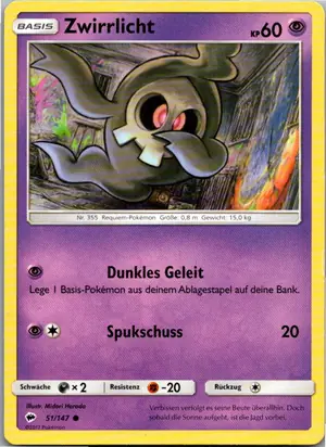 Zwirrlicht Exemplar 1,25 €