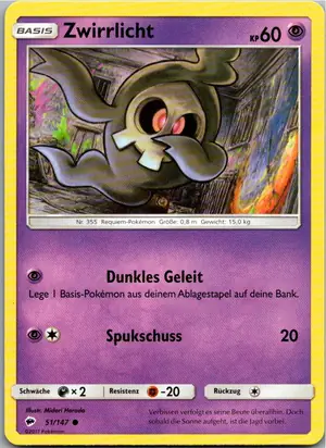 Zwirrlicht Exemplar 1,25 €