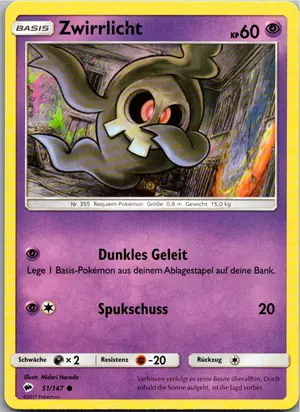 Zwirrlicht Exemplar 1,25 €