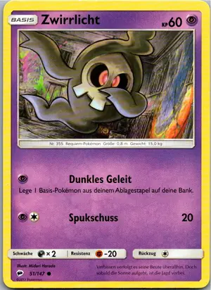 Zwirrlicht Exemplar 1,25 €