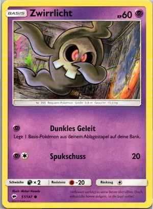 Zwirrlicht Exemplar 1,25 €