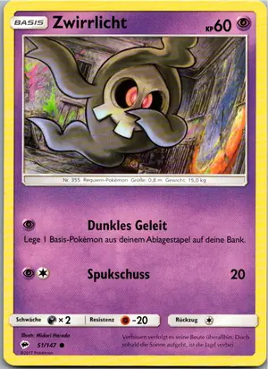 Zwirrlicht Exemplar 1,25 €