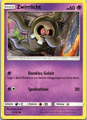 Zwirrlicht Exemplar 1,25 €