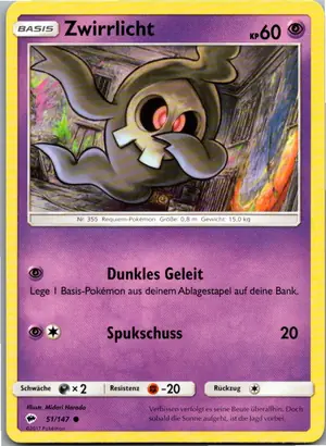 Zwirrlicht Exemplar 1,25 €