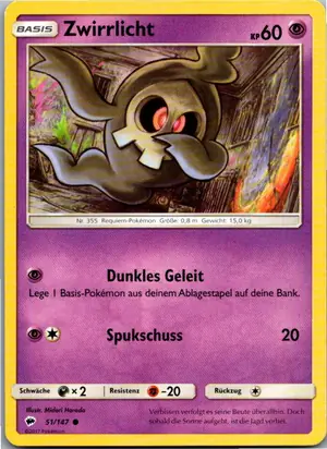 Zwirrlicht Exemplar 1,25 €