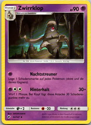 Zwirrklop Exemplar 1,25 €