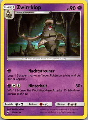 Zwirrklop Exemplar 1,25 €