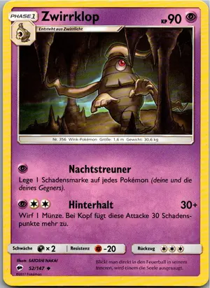 Zwirrklop Exemplar 1,25 €