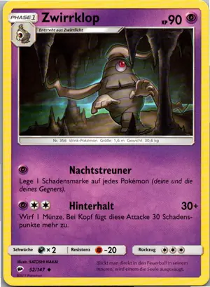 Zwirrklop Exemplar 1,25 €