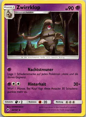 Zwirrklop Exemplar 1,25 €