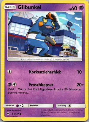 Glibunkel Exemplar 1,25 €