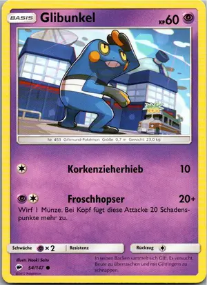 Glibunkel Exemplar 1,25 €