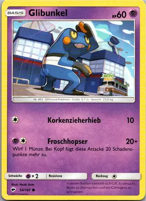 Glibunkel Exemplar 1,25 €