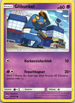 Glibunkel Exemplar 1,25 €