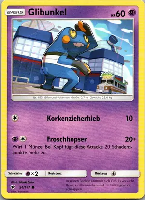 Glibunkel Exemplar 1,25 €