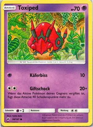 Toxiped Exemplar 1,25 €