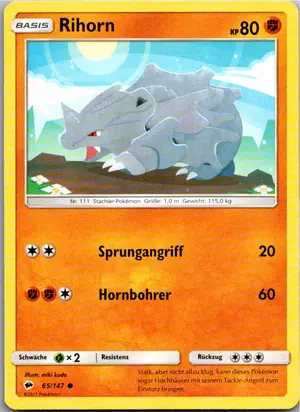 Rihorn Exemplar 1,25 €