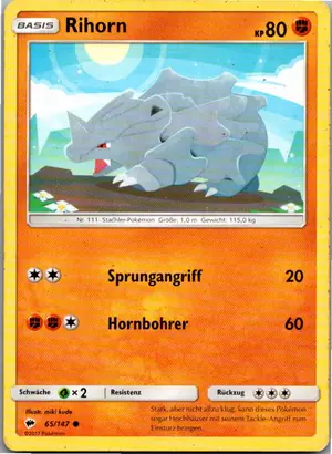 Rihorn Exemplar 1,25 €