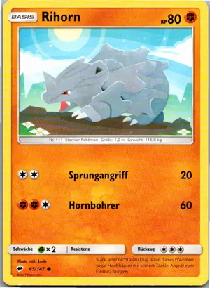 Rihorn Exemplar 1,25 €