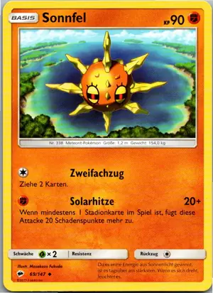 Sonnfel Exemplar 1,25 €