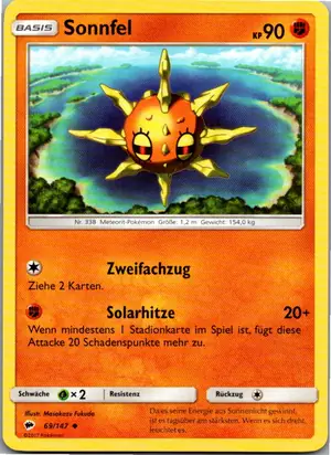 Sonnfel Exemplar 1,25 €