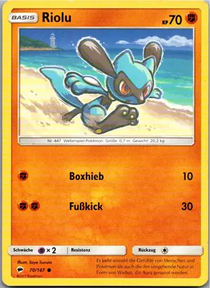 Riolu Exemplar 1,25 €