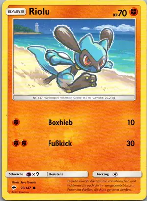Riolu Exemplar 1,25 €