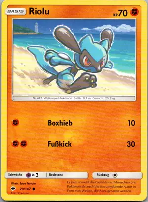 Riolu Exemplar 1,25 €