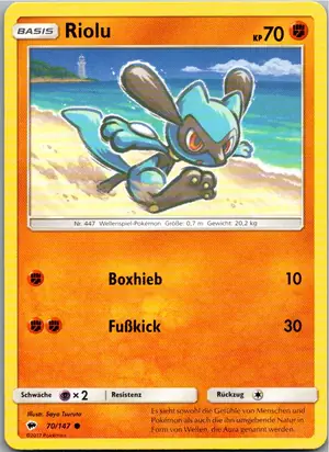 Riolu Exemplar 1,25 €