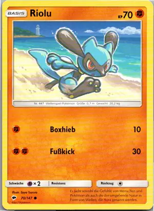 Riolu Exemplar 1,25 €