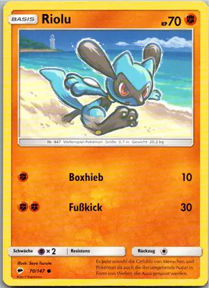 Riolu Exemplar 1,25 €