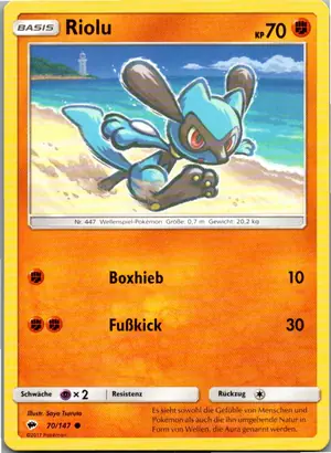 Riolu Exemplar 1,25 €