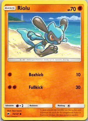 Riolu Exemplar 1,25 €
