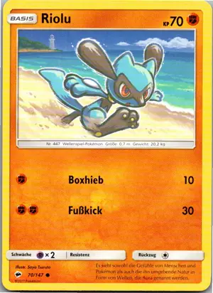 Riolu Exemplar 1,25 €