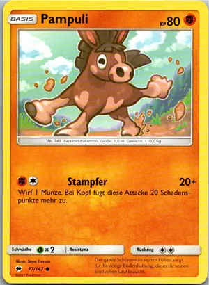 Pampuli Exemplar 1,25 €