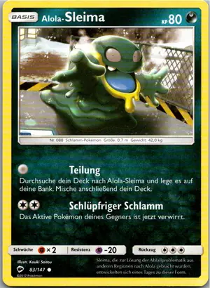 Alola-Sleima Exemplar 1,25 €