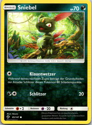 Sniebel Exemplar 1,25 €