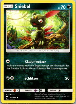 Sniebel Exemplar 1,25 €