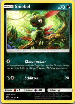 Sniebel Exemplar 1,25 €